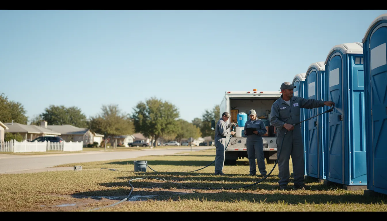 Long-Term Portable Toilet Rental in Corning, CA near me